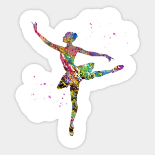 Ballet Dancer Sticker